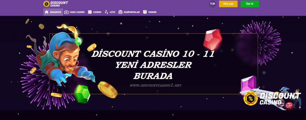 Discount Casino Yeni Adresler Burada