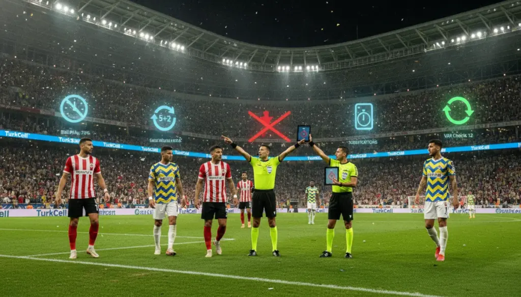 Süper Lig’de Hız Sınırına Son: 11 Yeni Kural Devreye Girdi