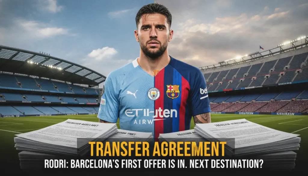 Rodri Krizi: Barcelona Devrede, City Net Konuştu