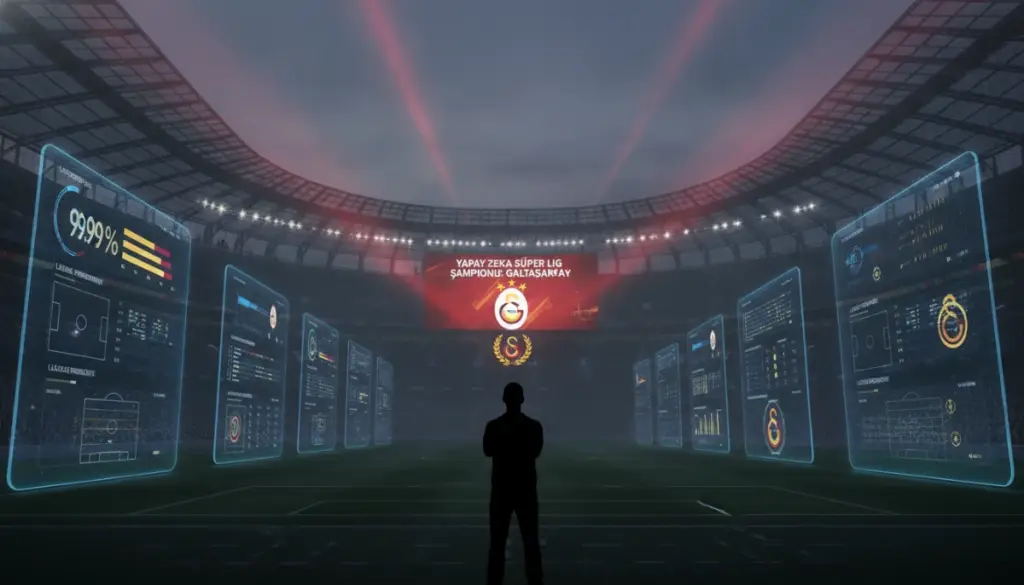 Yapay Zekâ Süper Lig Zirvesinde İpliği Galatasaray’a Verdi