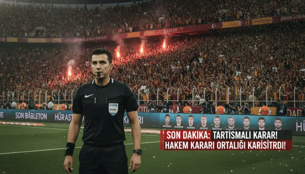 Süper Lig 7. Haftasında Hakem Atamaları Yeni Düzenle Açıklandı
